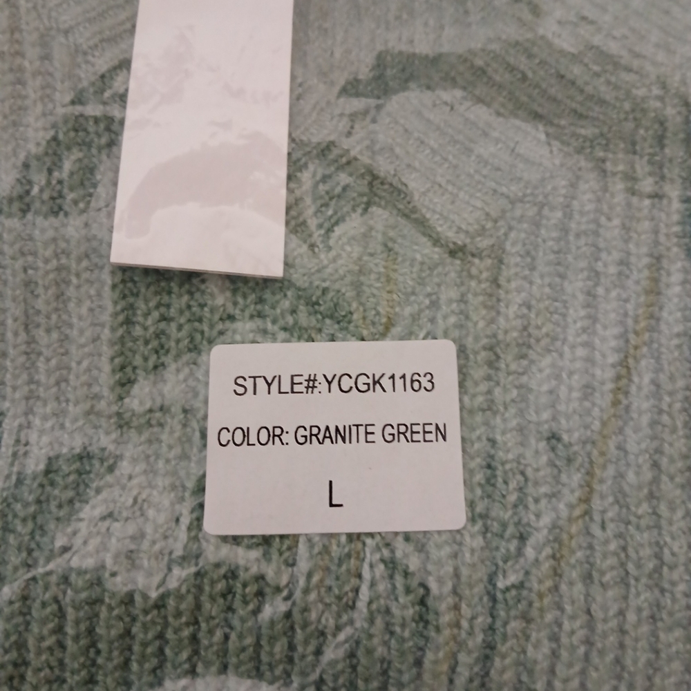 Good Luck Gem Cropped V-Neck Sweater Size L New Juniors Size L New $18 - Picture 3 of 6